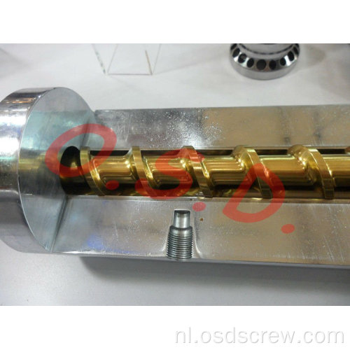 Demag 30 mm Tungsten Carbide injectieschroef en loop